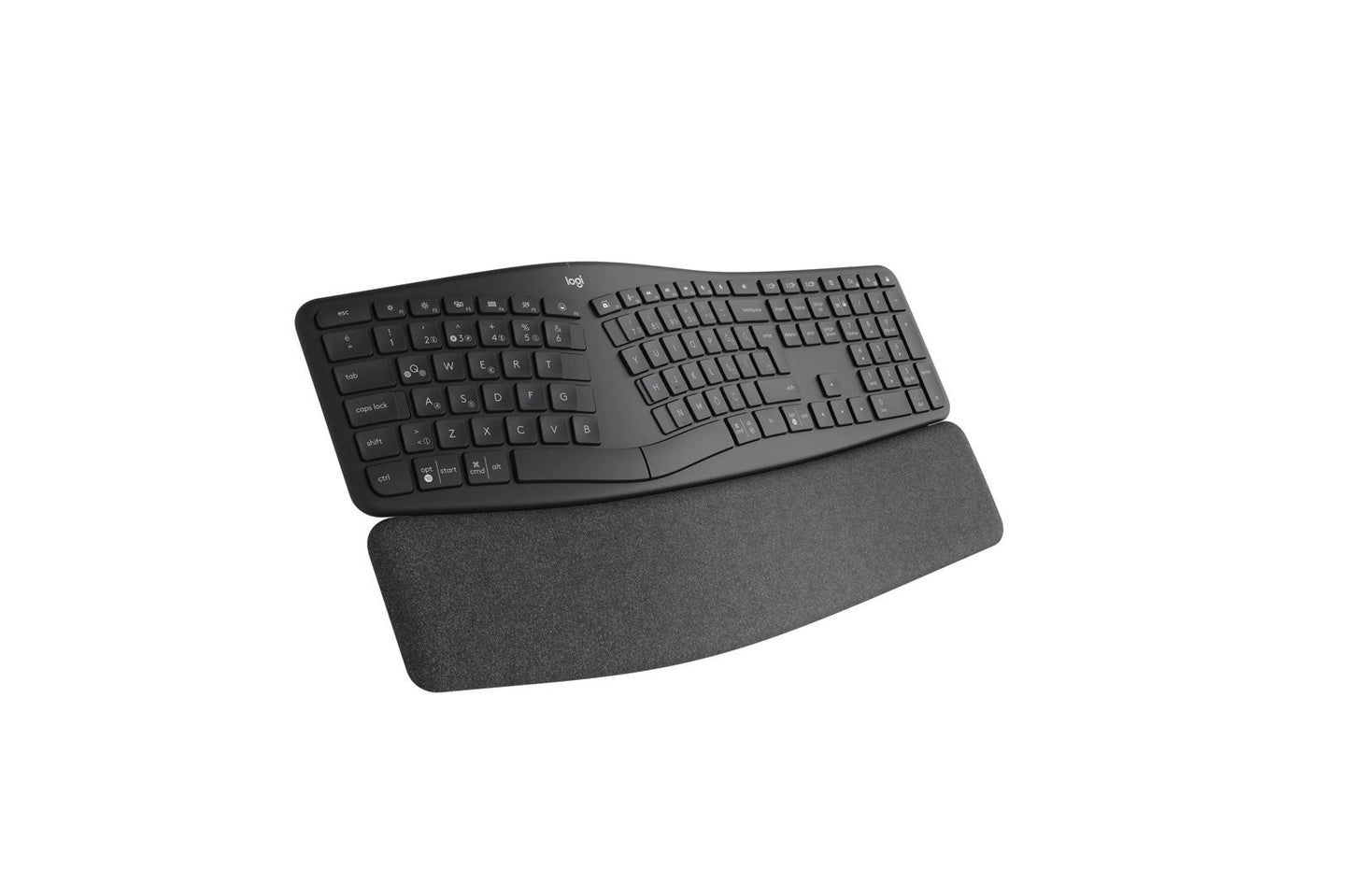 Lg 920010175 Logitech Ergo K860 Split Wireless Keyboard for Business - Ergonomic Design, Secured Logi Bolt Technology, Graphite