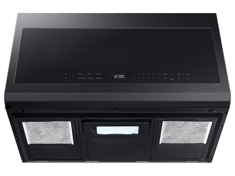 Samsung ME21DG6300MT 2.1 cu. ft. Over-the-Range Microwave with Wi-Fi in Matte Black Steel