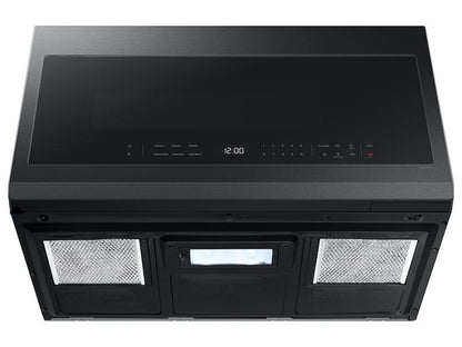 Samsung ME21DG6300MT 2.1 cu. ft. Over-the-Range Microwave with Wi-Fi in Matte Black Steel