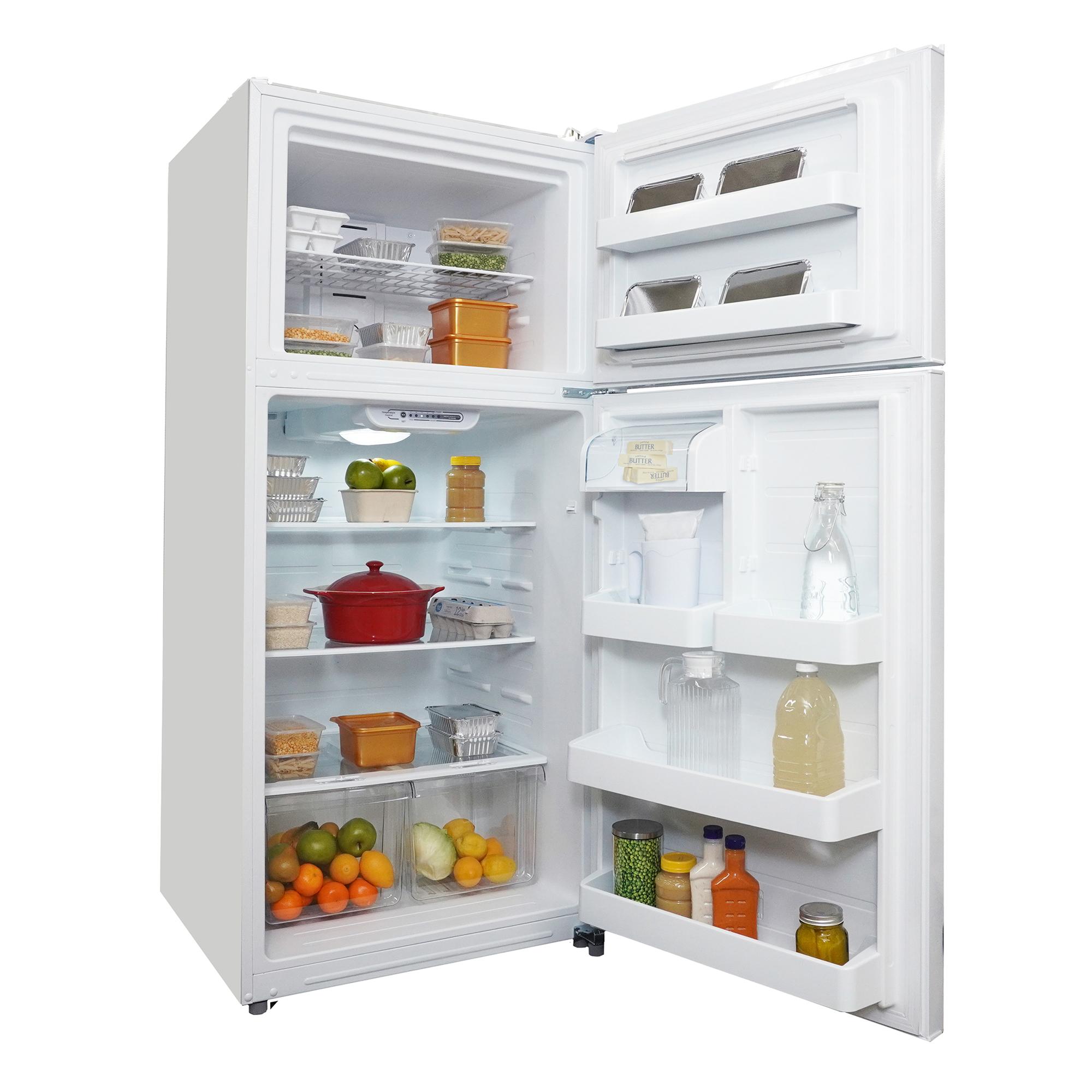 DFF180E1WDB Danby 18.1 cu. ft. Apartment Size Fridge Top Mount in White