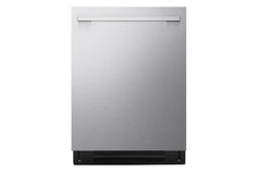 Lg LDNTH753S Smart FlushFit™ Top Control Dishwasher with 1-Hour Wash & Dry, QuadWash® Pro, TrueSteam® and Dynamic Heat Dry™ w/AutoVent Dry™