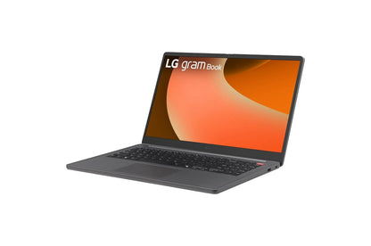 15U50TGARS1U1 LG gram Book 15.6 Inch, Thin and Lightweight Laptop, Windows 11 Home, Intel® Core™ i5-1334U, 8GB RAM, 256GB SSD, Titan Silver