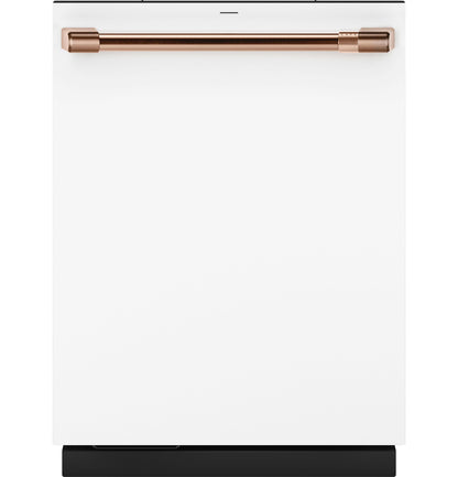 Cafe CDT888P4VW2 CAF(EBACK)™ CustomFit ENERGY STAR Stainless Interior Smart Dishwasher with Ultra Wash Top Rack and Dual Convection Ultra Dry, LED Lights, 39 dBA