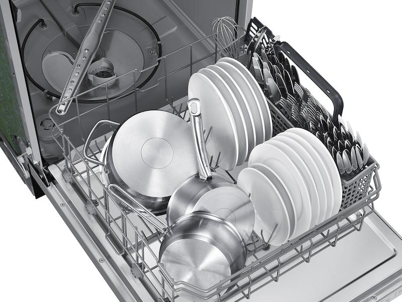 Samsung DW80CG4051SRAA AutoRelease 51dBA Fingerprint Resistant Dishwasher with 3rd Rack in Stainless Steel