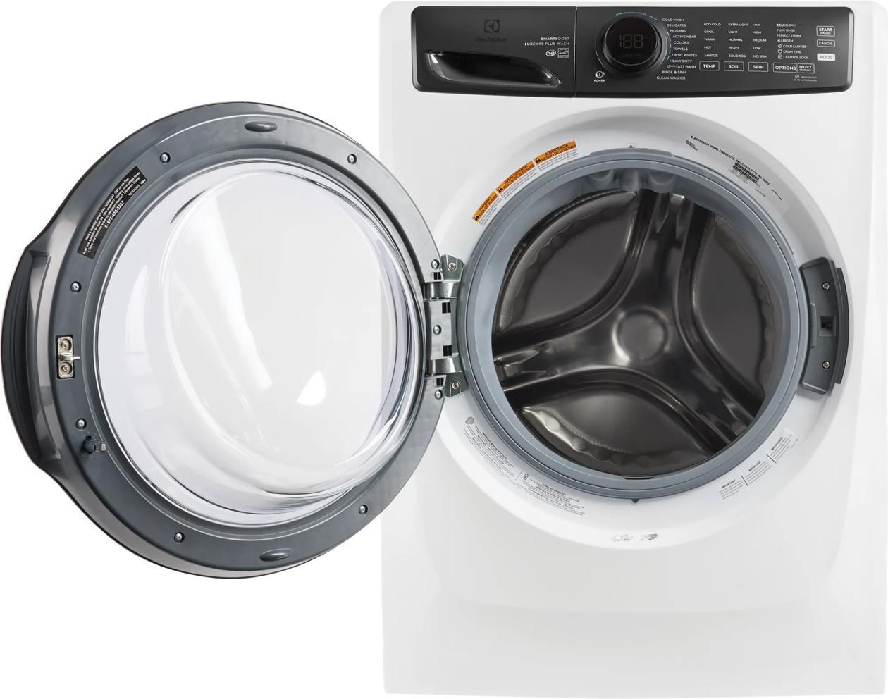 Electrolux ELFW7738MW Front Load Perfect Steam™ Washer with LuxCare® Plus Wash and SmartBoost® - 4.5 Cu. Ft.