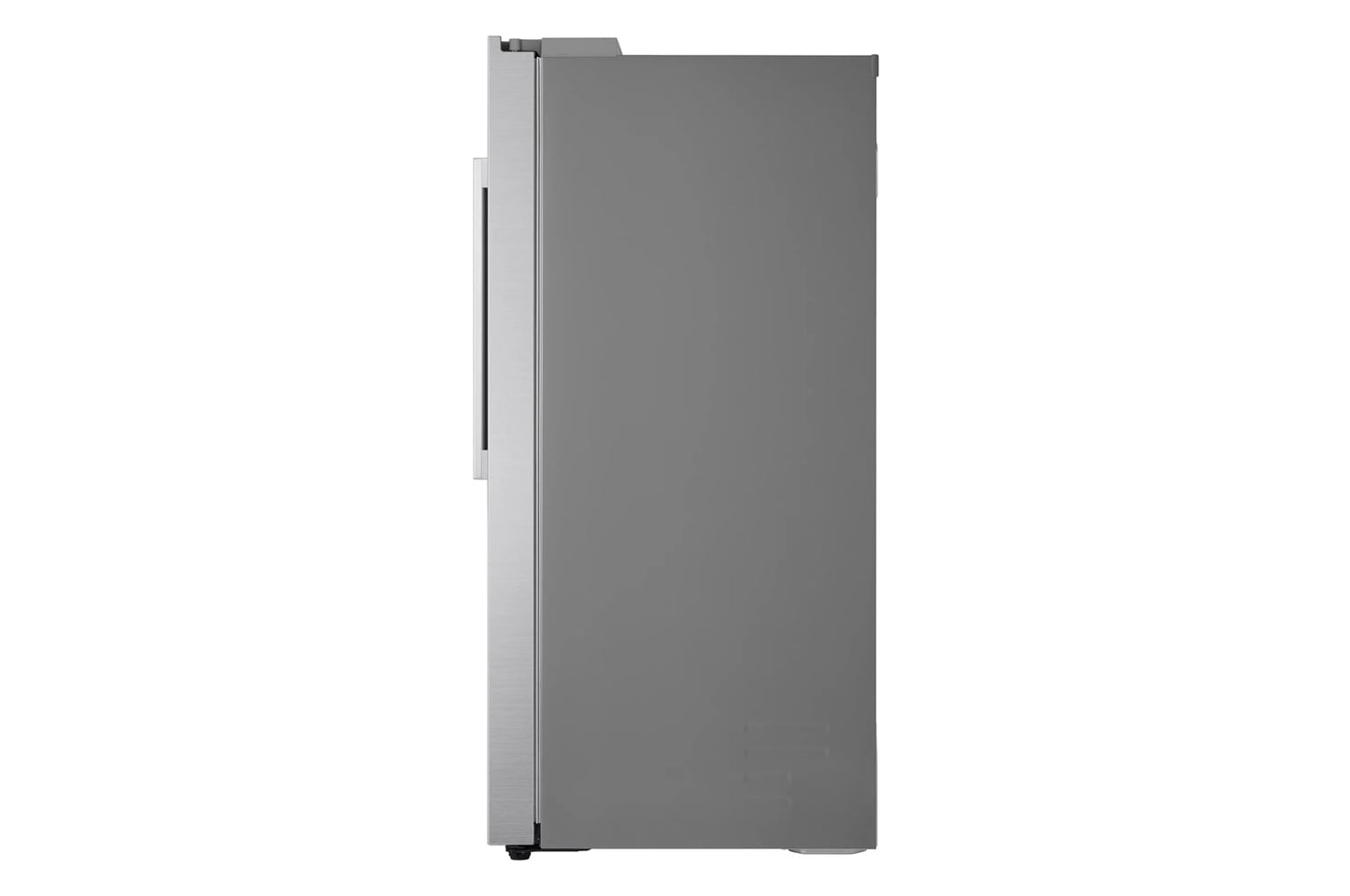 Lg LL27T3530S 27 cu. ft. Smart Side-by-Side Refrigerator with Smooth Touch Ice & Water Dispenser
