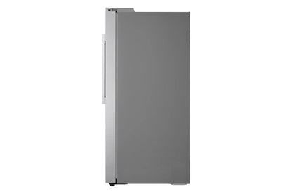 Lg LL27T3530S 27 cu. ft. Smart Side-by-Side Refrigerator with Smooth Touch Ice & Water Dispenser