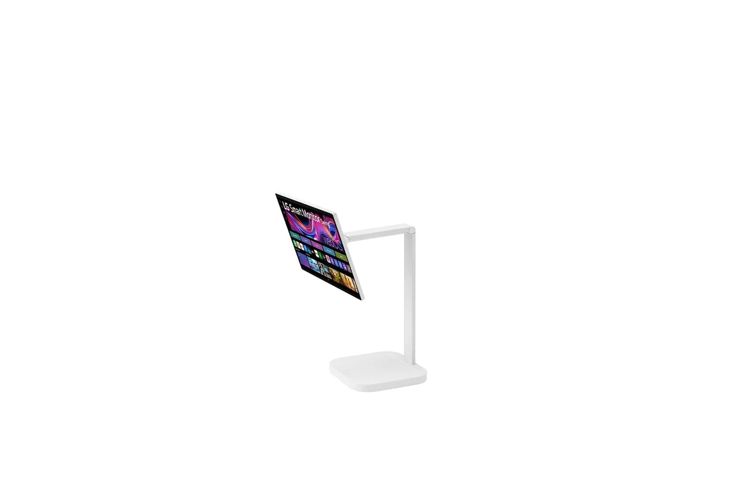 Lg 32U889SA 31.5" 4K UHD IPS Touch Screen Smart Monitor Swing with Rolling Stand, webOS