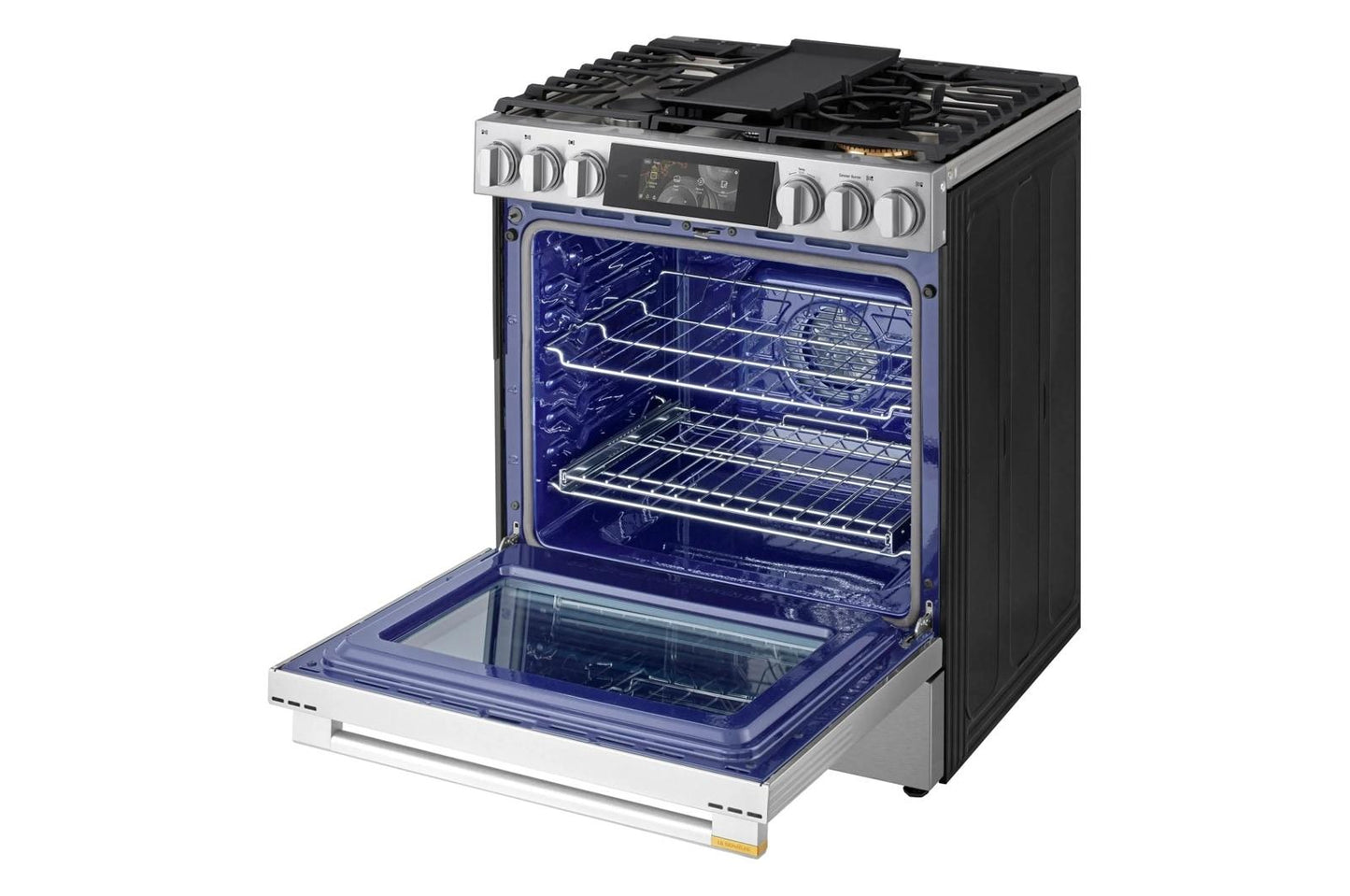 LSGU6339X LG SIGNATURE 6.3 cu. ft. Smart Gas Slide-In Range with Dynamic ProBake Convection®, Air Fry, Air Sous Vide, Pizza mode and AI Gourmet Camera