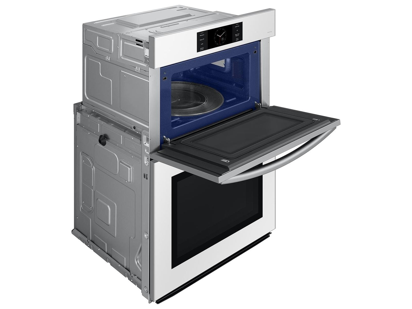 Samsung NQ70CB700D12 Bespoke Combi Wall Oven Dual Convection  Air Fry  1.9 cu.ft. & 5.1 cu.ft.