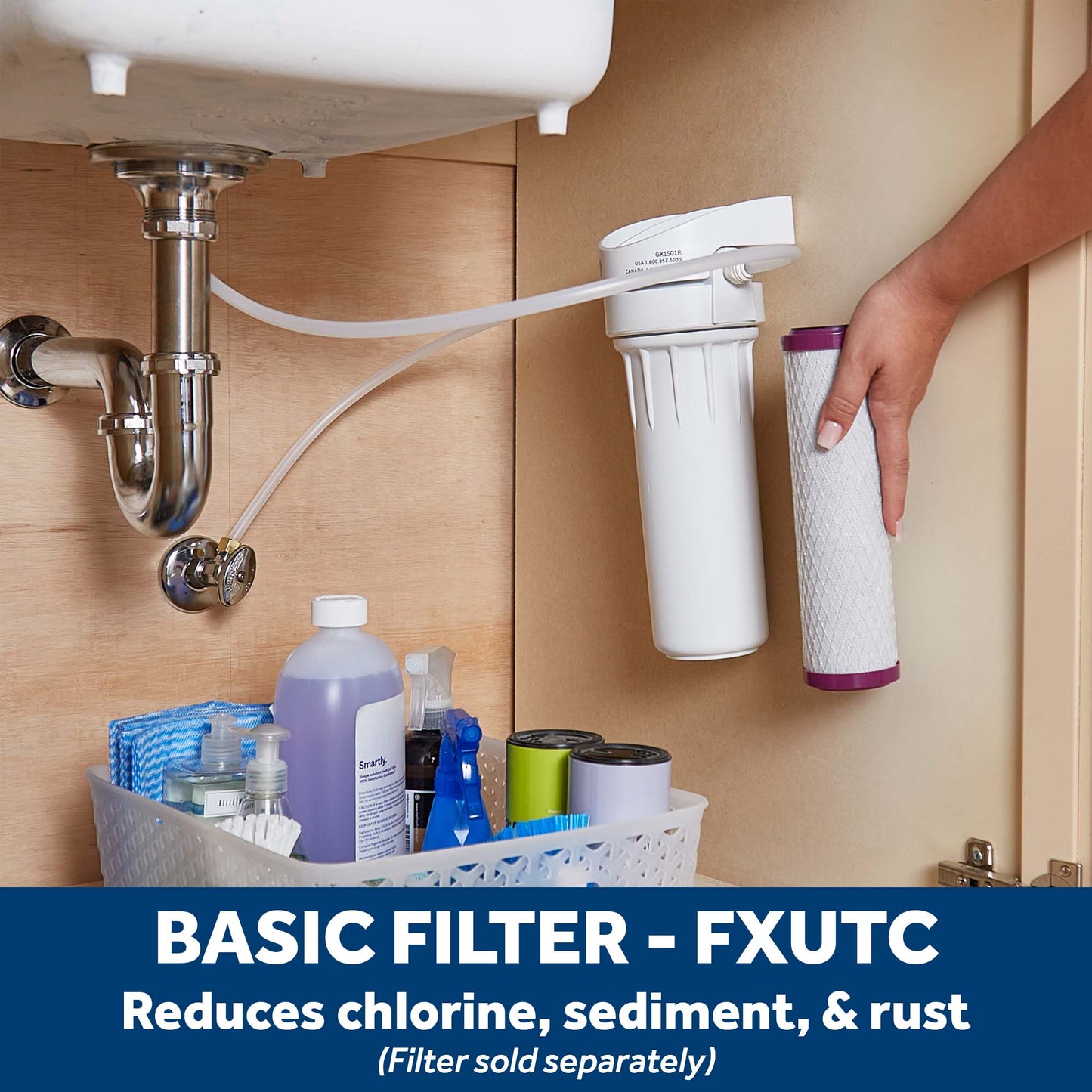 GX1S01R GE SINGLE STAGE WATER FILTRATION SYSTEM