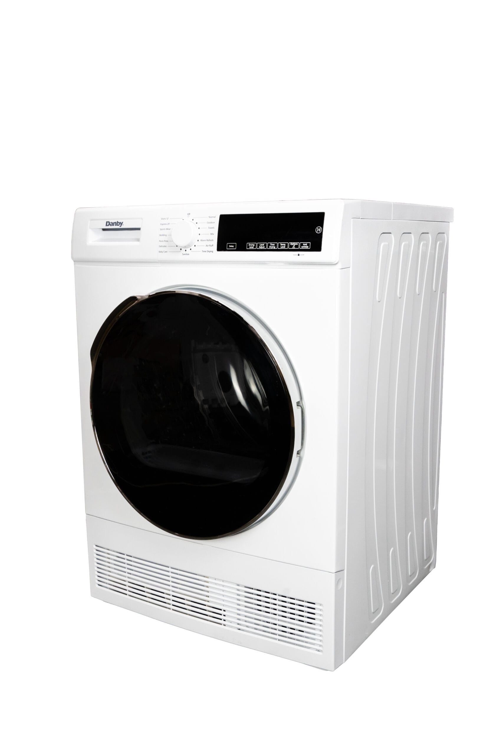 DDY040D4WDB Danby 24-inch, 4.0 cu ft. Stackable Compact Condensing Sensor Dryer in White