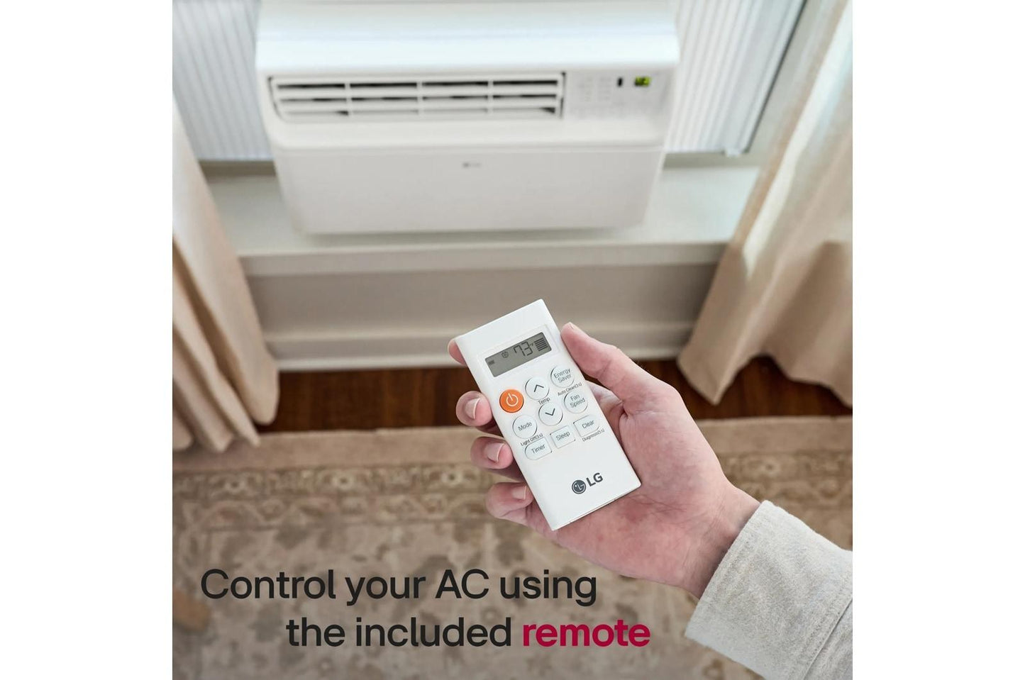 Lg LW1022FVSM 10,000 BTU Dual Inverter Energy Star Window Air Conditioner  Cools Up To 450 sq. ft.