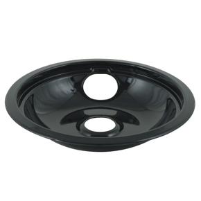 Black Porcelain Replacement Burner Bowl - 8"