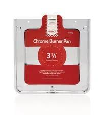Electrolux L304432963 Square Chrome Burner Pan, Fits Most