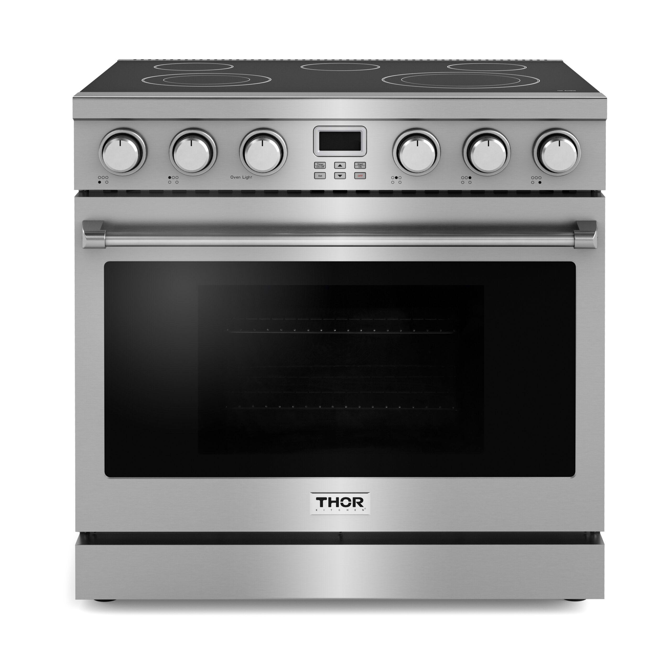 Thor Kitchen 36-inch Contemporary Professional Electric Range - Are36
