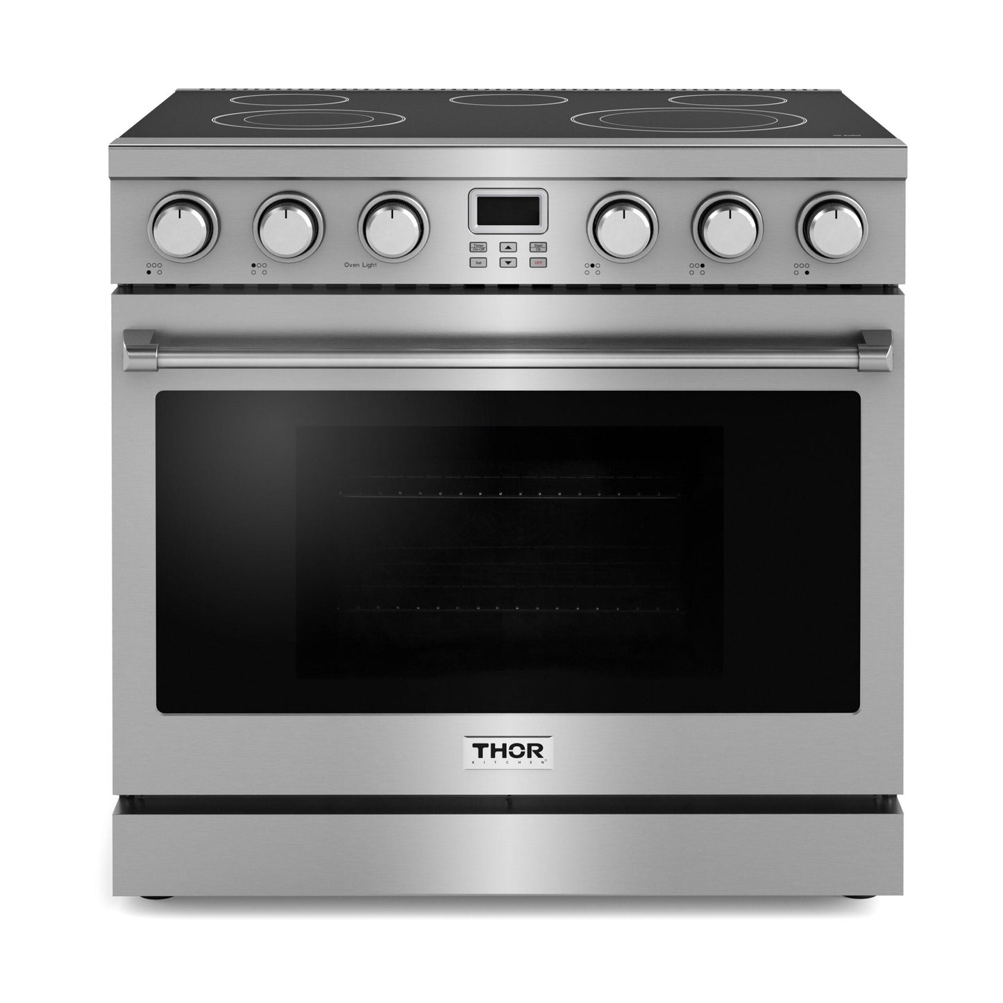 ARE36 Thor Kitchen 36-inch Electric Range - Contemporary Professional - Are36