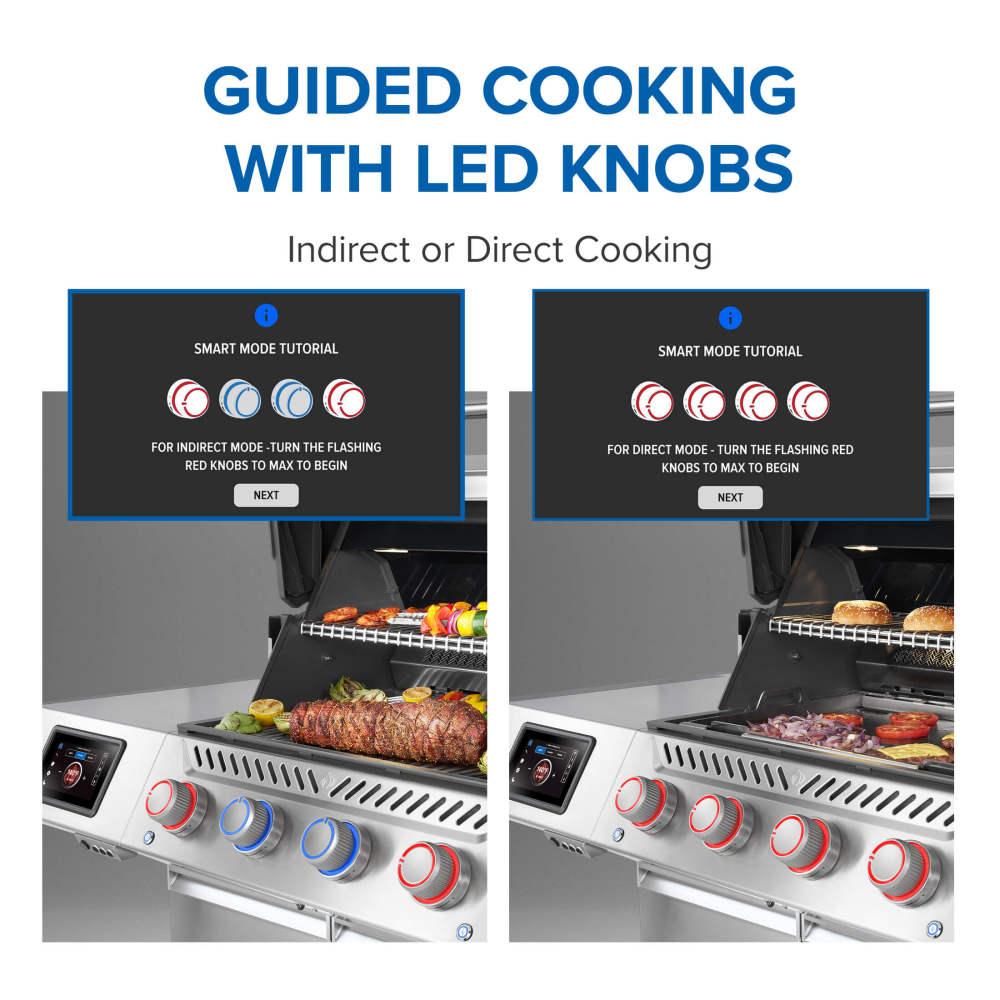 Napoleon Bbq PRO500VXRSIBNSS Prestige PRO 500 with Smart Technology , Natural Gas, Stainless Steel