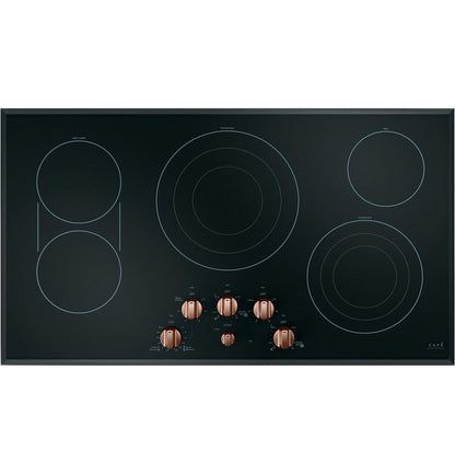 Cafe CXCE1HKPMCU CAF(EBACK)™ 5 Electric Cooktop Knobs - Brushed Copper
