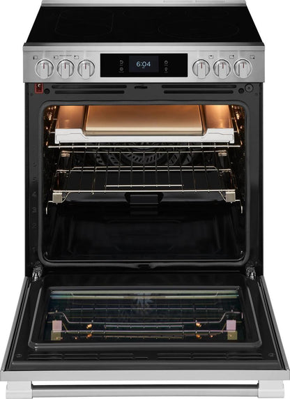 Frigidaire PCFE3085BF 30" Electric Range with Stone-Baked Pizza