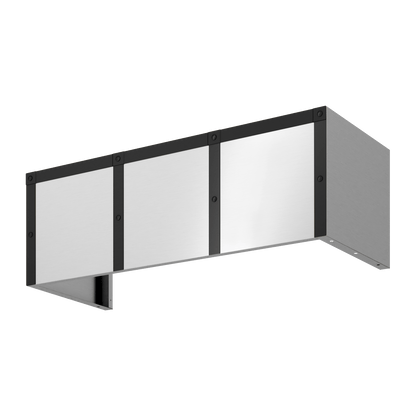 Zephyr BKDC13612AMB Duct Cover Banding Kit, 36in x 12in, Matte Black