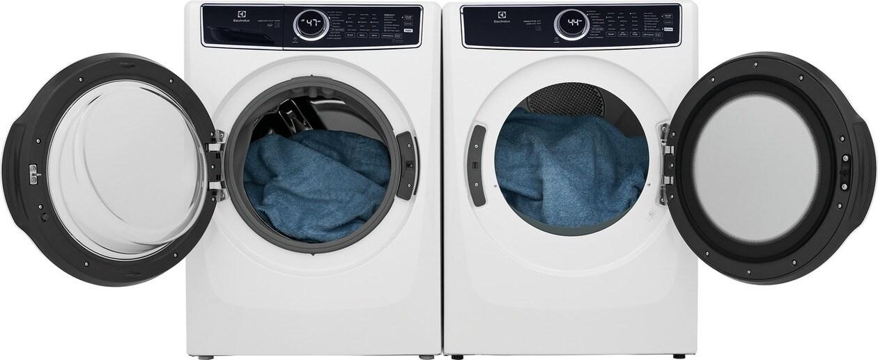 Electrolux ELFE7537AW Front Load Perfect Steam™ Electric Dryer with Predictive Dry™ and Instant Refresh - 8.0 Cu. Ft.