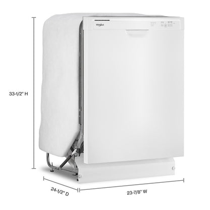 Whirlpool WDF332PAMW ENERGY STAR® Certified Quiet Dishwasher with Heated Dry