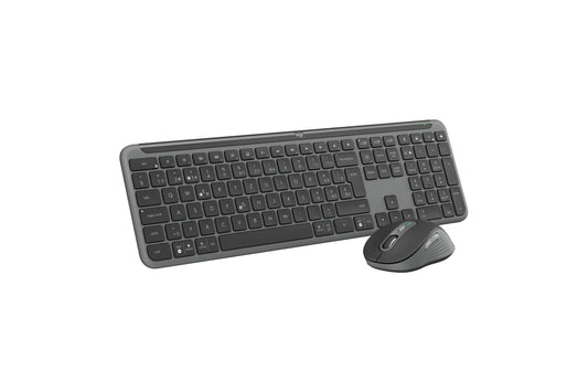 Lg 920013271 Logitech Signature Slim MK955 Combo for Business, Copilot Edition, Wireless Keyboard and Mouse, Graphite