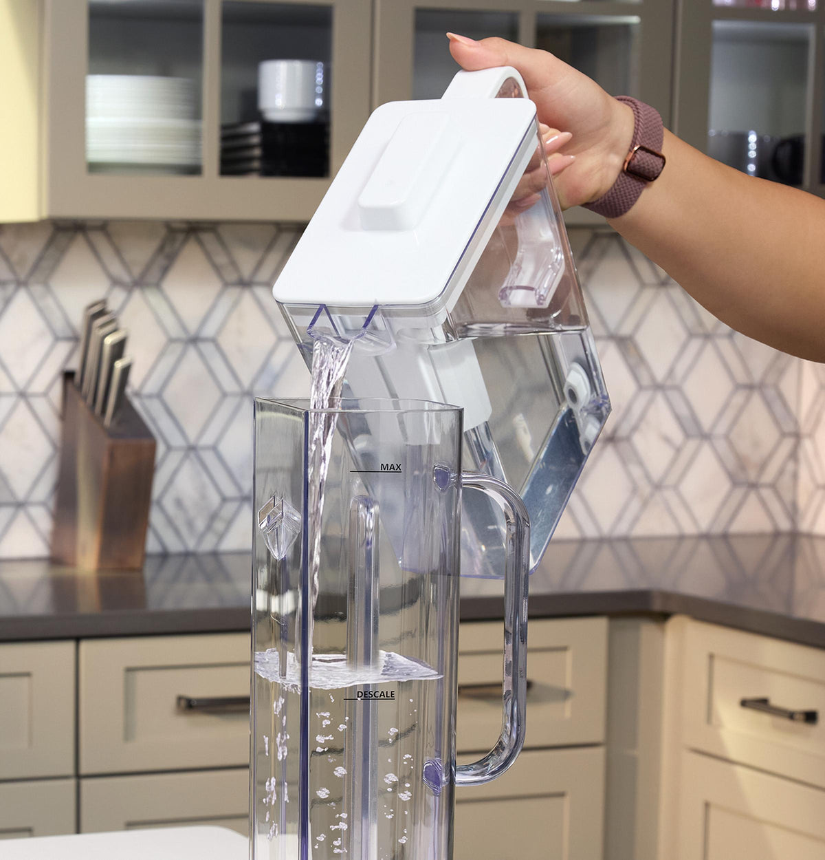 P7PLBTAZSS GE Profile™ Brewpal™ Coffee Maker designed for Opal™