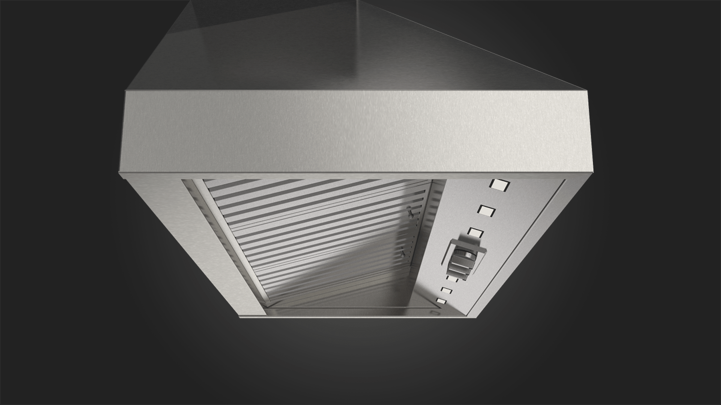 48" PRO CHIMNEY HOOD