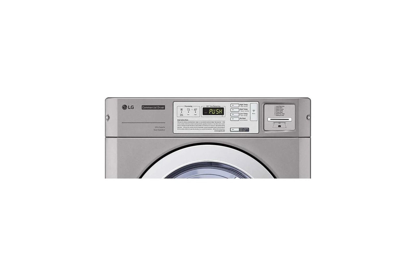 Lg GDL1329CES7 7.3 cu.ft Standard Capacity Dryer