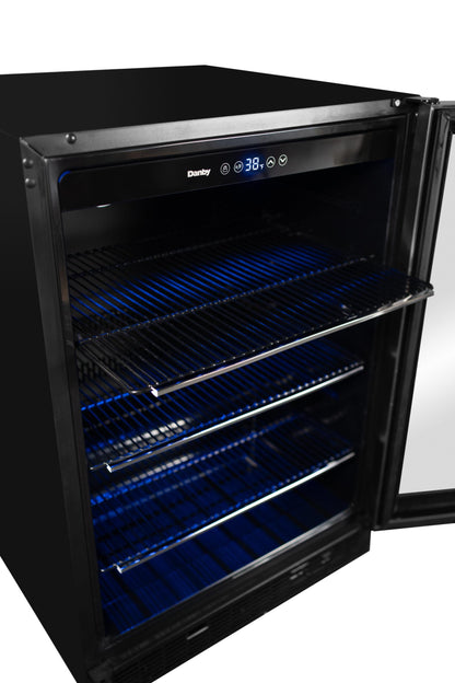 Danby 5.7 cu. ft. Built-in Beverage Center in Stainless Steel