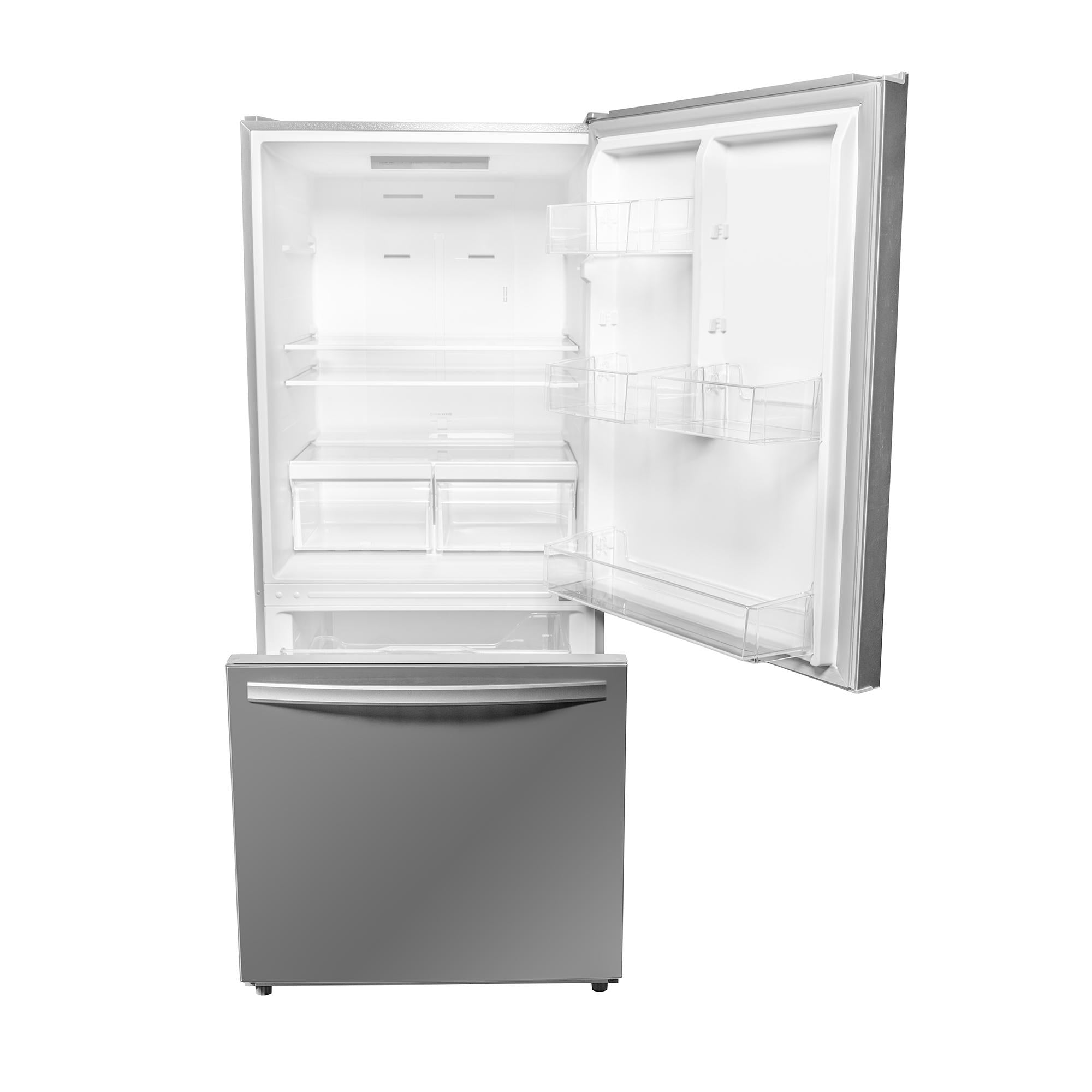 DBM187E1SSDB Danby Designer 18.7 cu. ft. Apartment Fridge Bottom Mount in Stainless Steel