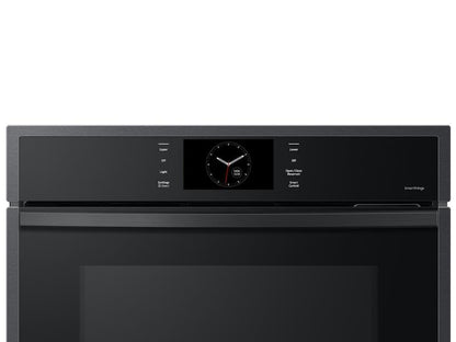 Samsung NV51CG600DMTAA 30" Double Wall Oven with Steam Cook in Matte Black Steel