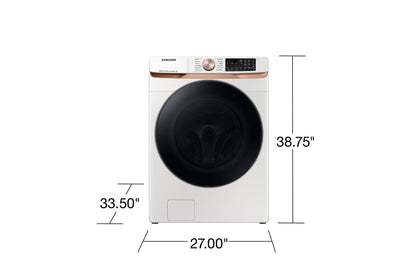 Samsung WF50BG8300AE Front Load Washer Super Speed Wash  Steam Wash  5.0 cu.ft.