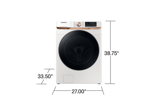 Samsung WF50BG8300AE Front Load Washer Super Speed Wash  Steam Wash  5.0 cu.ft.
