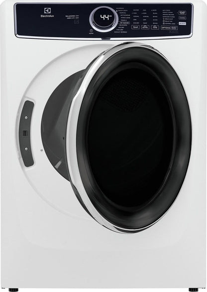Electrolux ELFE7637AW Front Load Perfect Steam™ Electric Dryer with Balanced Dry™ and Instant Refresh - 8.0 Cu. Ft.