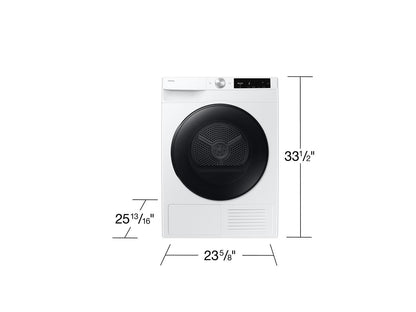 Samsung DV25FG62B0BEA2 Compact Ventless Heat Pump Dryer 4.0 cu. ft. Wi-Fi Connectivity Energy Efficient
