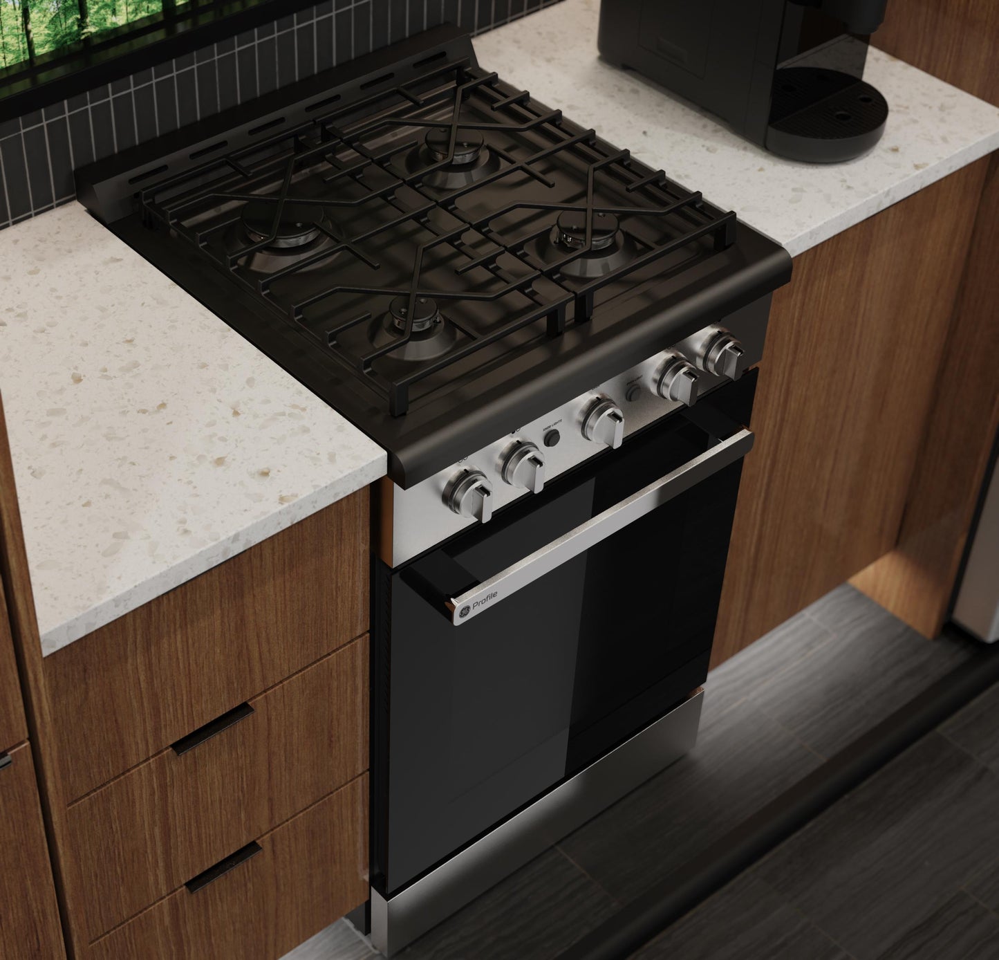 PLS624RTSS GE Profile™ 24" Free-Standing RV Gas Range