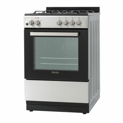 DR24V1BSSGLP Danby 24" Wide Gas Range in Stainless Steel
