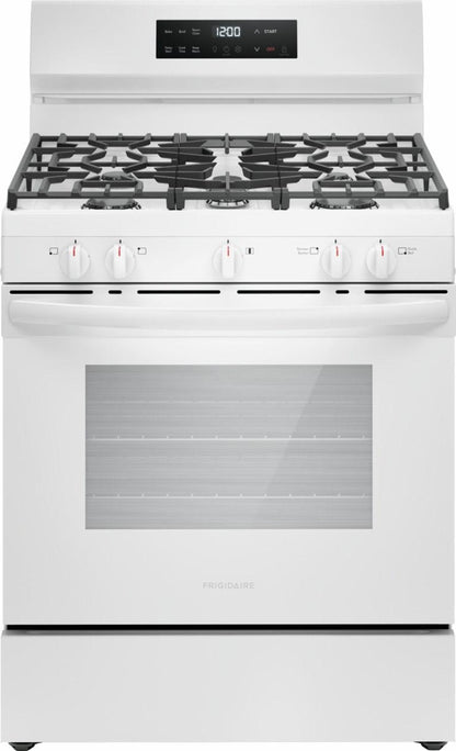 Frigidaire FCRG3062AW 30" Gas Range with Quick Boil
