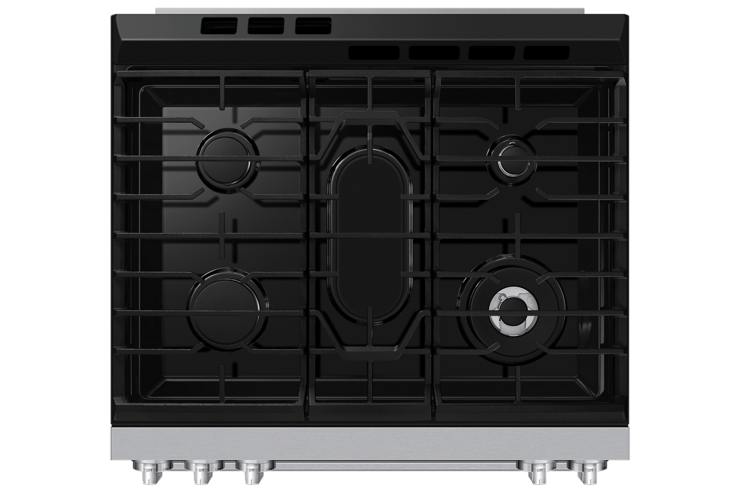 Samsung NSG80H60SR Bespoke Smart Slide-in Gas Range Pro Style Design  Air Fry Max  True Convection