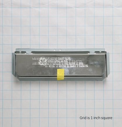 Ge Appliances WB06X10436 Microwave Hood Damper Assembly