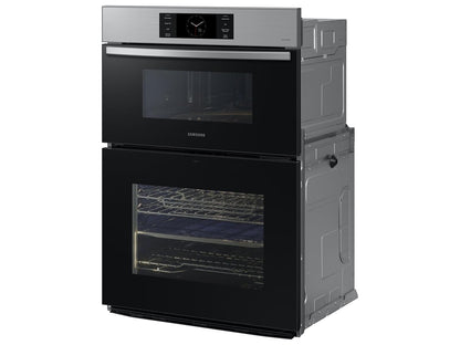 Samsung NQ70CG700DSR Bespoke Combi Wall Oven Dual Convection  Air Fry  1.9 cu.ft. & 5.1 cu.ft.