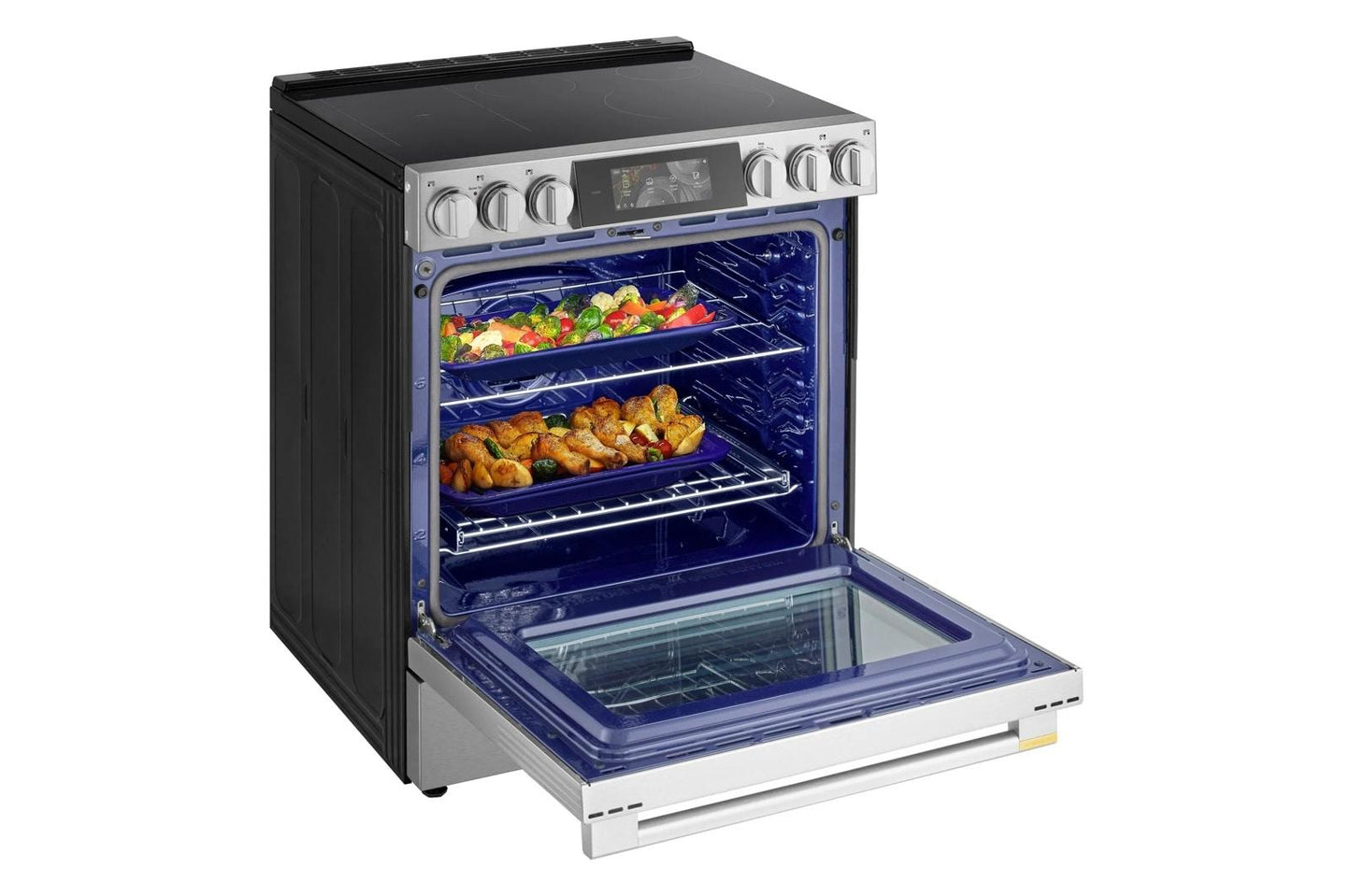 LSIU6339XE LG SIGNATURE 6.3 cu. ft. Smart Induction Slide-In Range with Dynamic ProBake Convection®, Air Fry, Air Sous Vide, Pizza mode and AI Gourmet Camera
