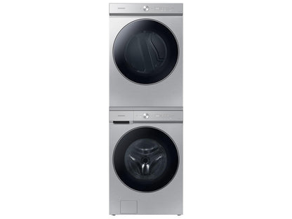 Samsung WF53BB8900AT Bespoke 5.3 cu. ft. Ultra Capacity Front Load Washer with AI OptiWash™ and Auto Dispense in Silver Steel
