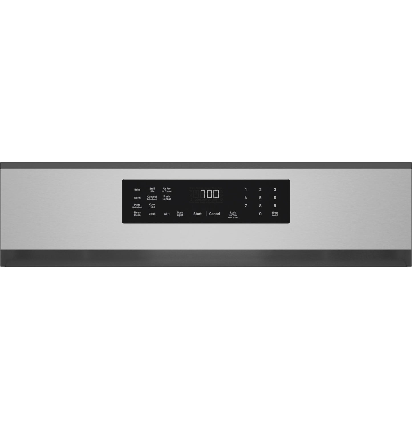 PGF700AYFS GE Profile™ 30" Smart Free-Standing Gas Convection Range with No Preheat Air Fry and EasyWash™ Oven Tray