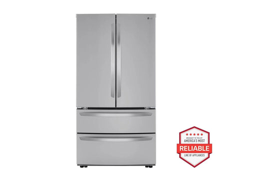 Lg LMWS29626S 29 cu. ft. 4 Door French Door Refrigerator with Double Freezer
