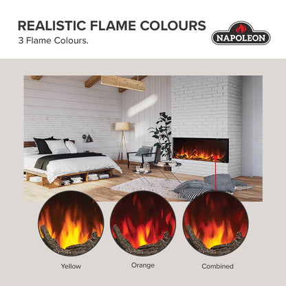 Napoleon Bbq NEFL74AB Astound 74 FlexMount Electric Fireplace