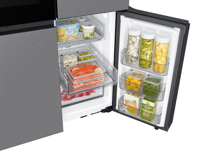 Samsung RF29DB9750QLAA Bespoke 4-Door Flex™ Refrigerator (29 cu. ft.) with Beverage Zone™ and Auto Open Door in Stainless Steel
